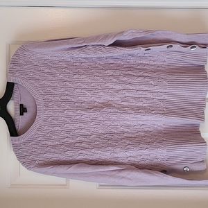 3/$20 Ann Taylor Factory XL lavender sweater